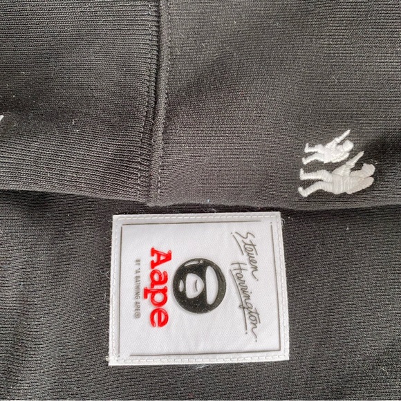 AAPE by Bape x Steve Harrington Hoodie 2XL BRAND NEW with Tags - Picture 4 of 4